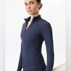 Athleta Salutation Jacket - navy